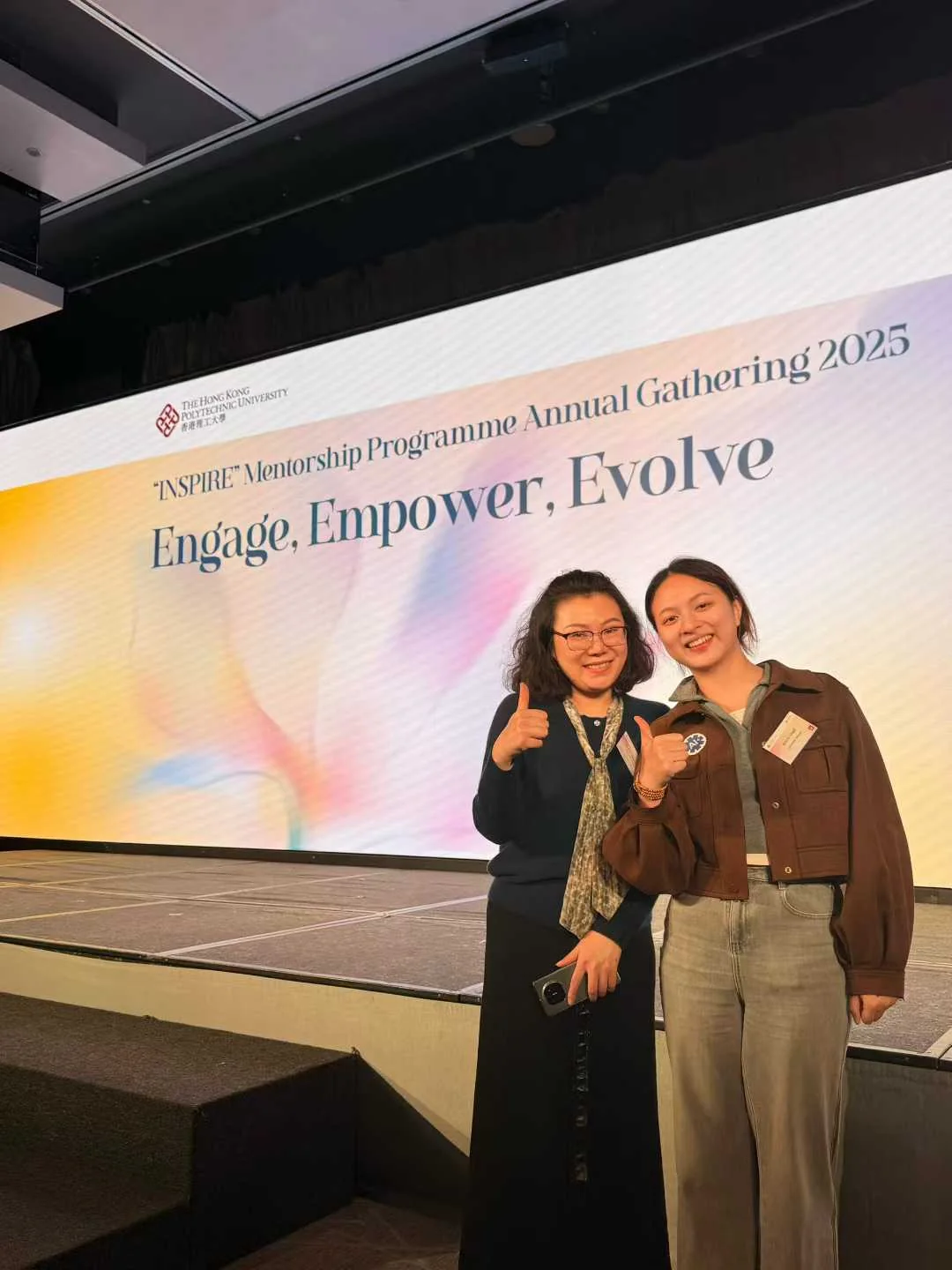 香港理工大学 INSPIRE Mentorship Programme 2025 导师交流合影